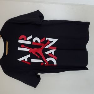 Jordan Jumpman white, black and red logo